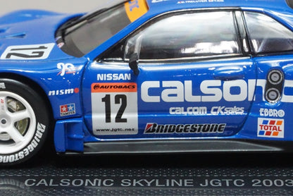 1:43 EBBRO P412 CALSONIC Skyline JGTC 2003 #12