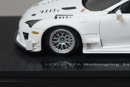 1:43 EBBRO 44891 Lexus LFA Nurburgring 24hrs Race 2012 Test Car