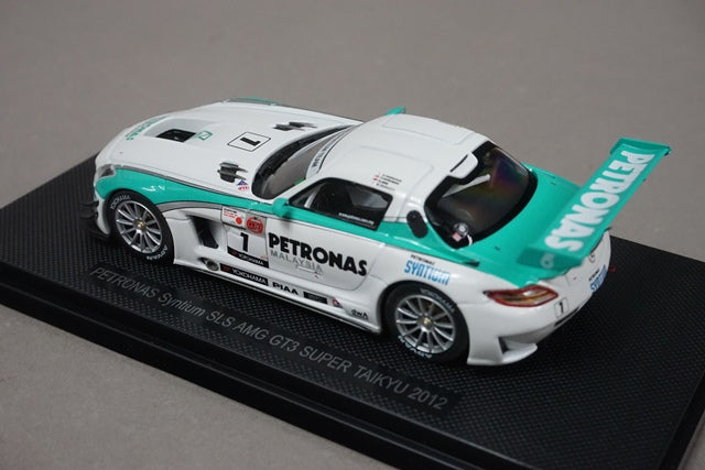 1:43 EBBRO 44833 PETRONAS Syntium SLS AMG GT3 Super Taikyu 2012 #1