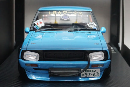 1:18 ignition model IG3219 LB-WORKS Kenmeri 2Dr Light Blue