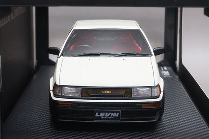 1:18 ignition model IG0544 Toyota Corolla LEVIN (AE86) 3Dr GTV White