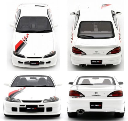 OTM1035 OTTO 1:18 Nissan Silvia S15 Spec R Nismo Aero 2000 White model car