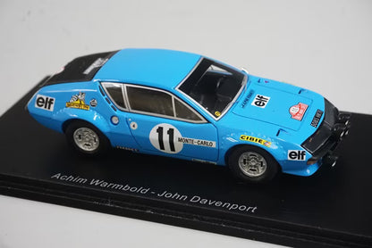 1:43 SPARK S5494 Alpine A310 Monte Carlo Rally 1975 #11