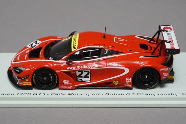 1:43 SPARK UK005 McLaren 720S GT3 British GP Championship 2019 #22