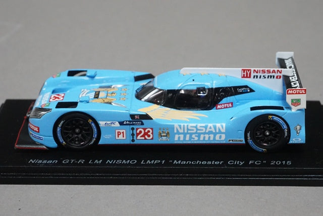 1:43 SPARK S4561 Nissan GT-R LM Nismo LMP1 Manchester City FC 2015 #23