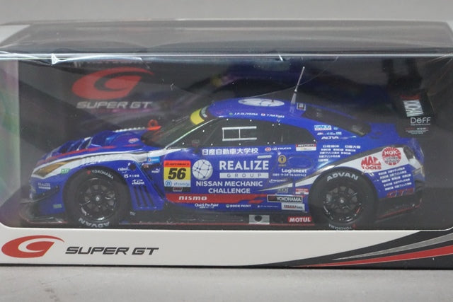 1:43 SPARK SGT083 Realize Nissan Mechanic Challenge GT-R KONDO Racing GT300 Super GT 2023 #56