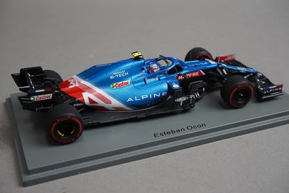 1:43 SPARK S7665 Alpine A521 Bahrain GP 2021 #31 model car