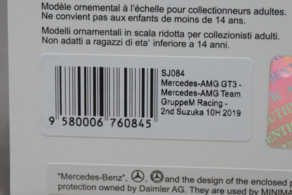 1:43 SPARK SJ084 Mercedes AMG GT3 2nd Suzuka 10h 2019 #999