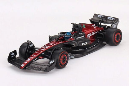 MGT00729-L TSM MINI-GT 1:64 Alfa Romeo F1 C43 2023 #77 Australian Grand Prix Australian GP V. Bottas