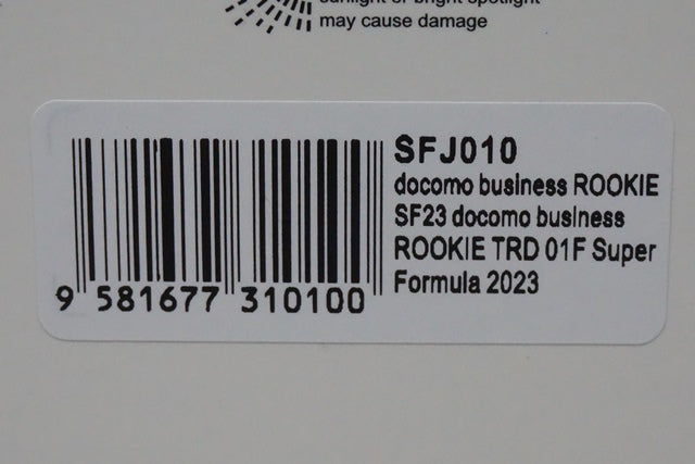 1:43 SPARK SFJ010 Docomo Business Rookie SF23 TRD 01F Super Formula 2023 #14