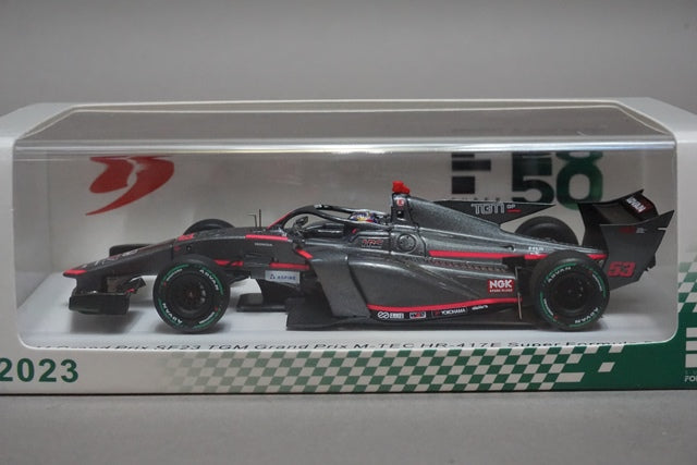 1:43 SPARK SFJ019 Honda TGM GP SF23 M-TEC HR-417E Super Formula 2023 #53