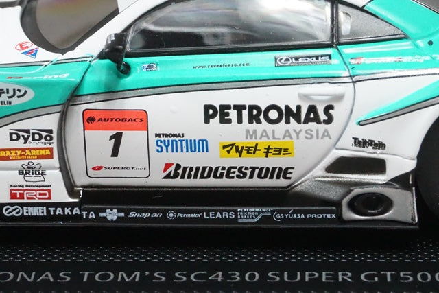 1:43 EBBRO 44331 LEXUS PETRONAS Tom's SC430 Super GT500 2010 #1