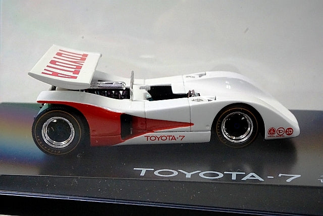 QMC-008 Q-MODEL 1:43 TOYOTA TOYOTA-7 1970 TURBO White/Red Minoru Kawai