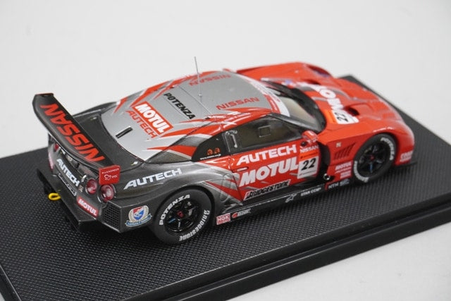 1:43 EBBRO 44128 Nissan MOTUL AUTECH GT-R Fuji Super GT500 #22 model car