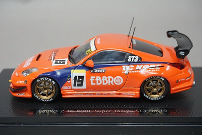 1:43 EBBRO 43736 Nissan Z TC Kobe Super Taikyu ST3 #19