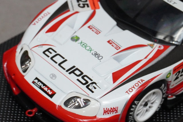 1:43 EBBRO 43808 Toyota ECLIPSE ADVAN SUPRA Super GT 2006 #25