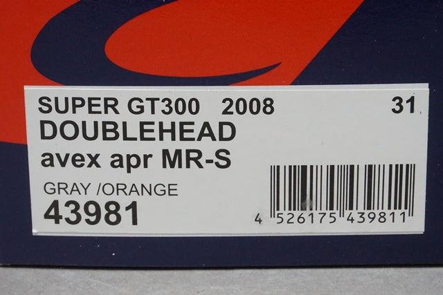 1:43 EBBRO 43981 Toyota DOUBLEHEAD avex apr MR-S Super GT 2008 #31