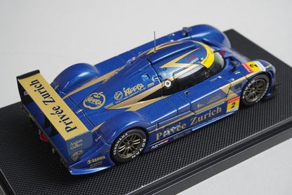 1:43 EBBRO 43821 Privee Zurich Shiden Super GT 2006 #2 model car