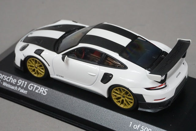 1:43 MINICHAMPS 410067222 Porsche 911 GT2RS 2018