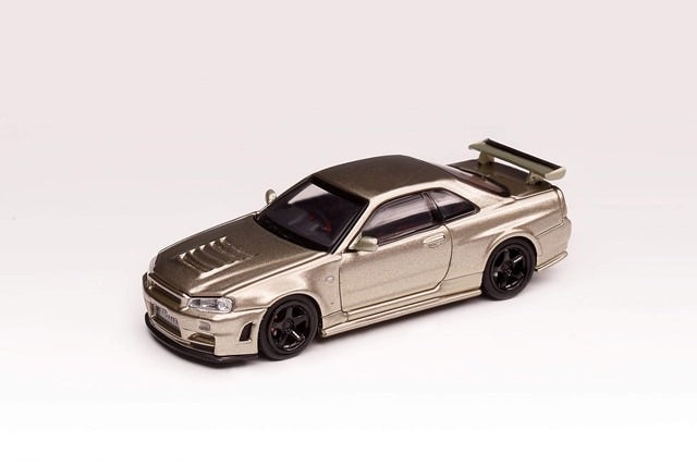 M63412 MOTORHELIX 1:64 Nissan Skyline GT-R R34 Z-TUNE Millennium Jade