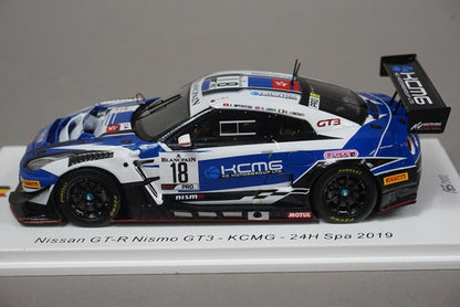 1:43 SPARK SB262 Nissan GT-R Nismo GT3 24h 2019 #18