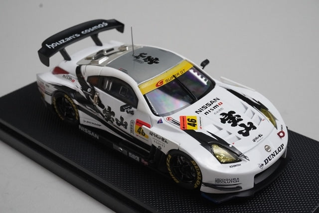 1:43 EBBRO 43924 HOUZAN DUNLOP Z Super GT 2007 #46 model car