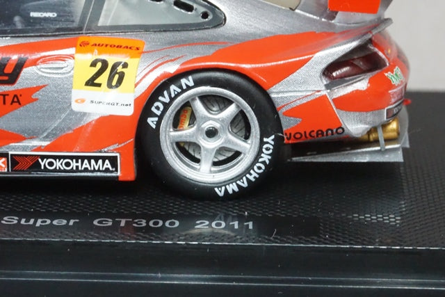 1:43 EBBRO 44576 Porsche Verity TAISAN Super GT300 2011 #26