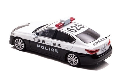 H7432007 RAI'S 1:43 Nissan Skyline GT (V37) 2020 Hokkaido Police Vehicle (625)