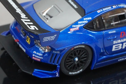 1:43 EBBRO 44750 Subaru BZR R&D Sports SGT300 2012 #61