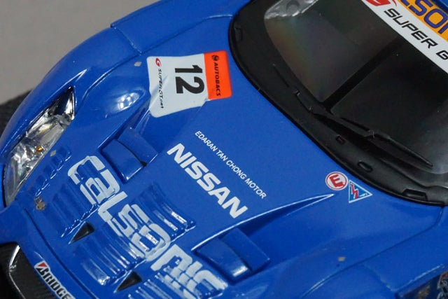 1:43 EBBRO 44427 Nissan CALSONIC IMPUL GT-R SGT500 Sepang Winner 2010 #12