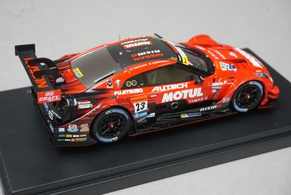 1:43 EBBRO 45504 45504 Nissan Motul Autech GT-R Super GT500 Rd.8 Motegi Winner 2017 #23 Tsugio Matsuda / R. Quintarelli