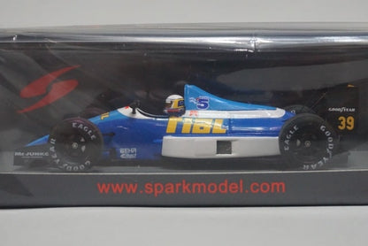 S3964 Spark 1:43 Rial ARC2 Practice Japan GP 1989 B. Gachot #39