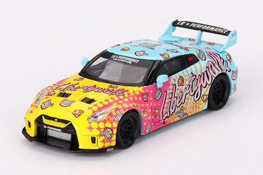 MGT00742-L TSM MINI-GT 1:64 Nissan LB-Silhouette WORKS GT Nissan 35GT-RR Version 1 LBWK KUMA Left-hand drive