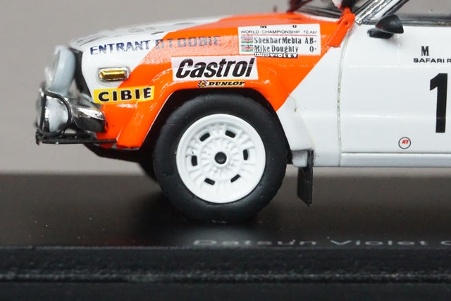 1:43 SPARK S7770 Nissan Datsun Violet GT Safari Rally Winner 1982 #1