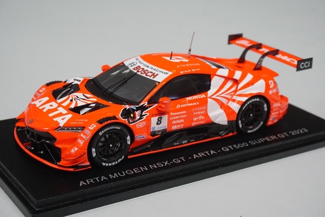 1:43 SPARK SGT053 Honda ARTA MUGEN NSX-GT 500 Super GT 2023 #8