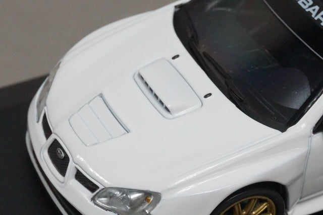 1:43 HPI 945 Subaru IMPREZA WRC 2006 Plain Color Model White