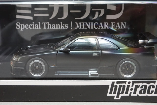 1:43 HPI 8152 Nissan NISMO GT-R LM Plain Color Model Black