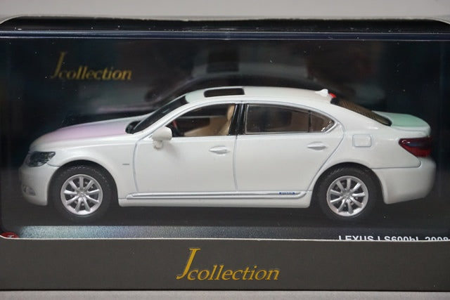 1:43 KYOSHO JC52001WP Lexus LS600hL White Pearl Crystal Shine