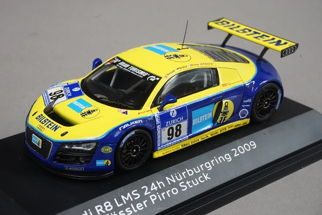 1:43 SPARK 502.09.184.23 Audi R8 LMS 24h NBR 2009 #98 Audi Custom