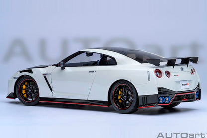 77501 AUTOart 1:18 Nissan GT-R R35 NISMO Special Edition Brilliant White Pear