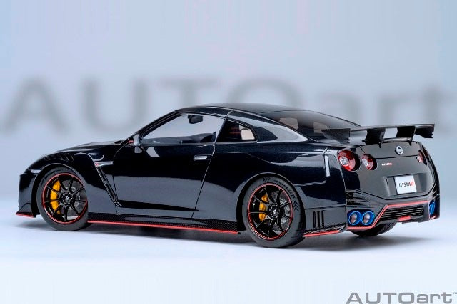 77504 AUTOart 1:18 Nissan GT-R R35 NISMO Special Edition Meteor Flake Black Pear