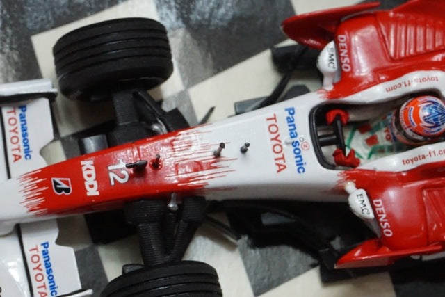 1:43 MINICHAMPS 400080012 Panasonic Toyota Racing TF108 2008 #12