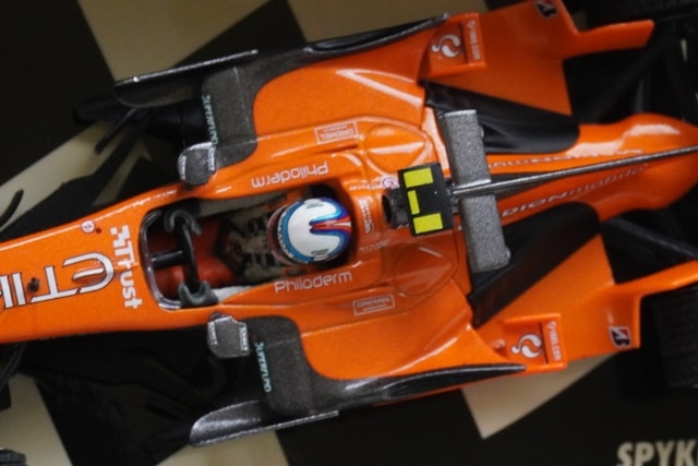 1:43 MINICHAMPS 400070120 Spyker F8-VII European GP Nurburgring 2007 #21 model car