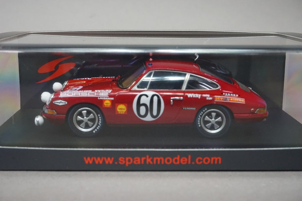 1:43 SPARK S9741 Porsche 911T 24h LM 1968 #60