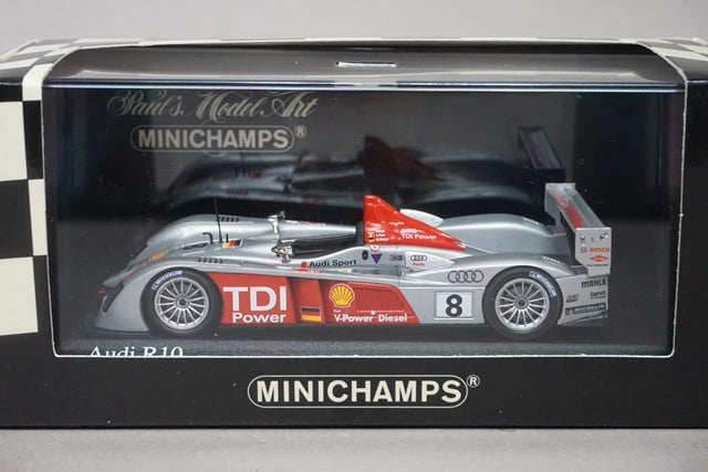 1:43 MINICHAMPS 400061608 Audi R10 24h LM Winner 2006 #8