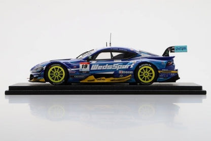 SGT156 Spark 1:43 WedsSport ADVAN GR Supra TGR TEAM WedsSport BANDOH GT500 SUPER GT 2024 #19 Y. Kunimoto S. Sakaguchi model car