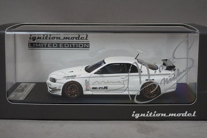 1:43 ignition model IG1817 Nissan Skyline GT-R Mine's (R34) White