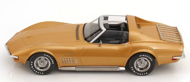 KKDC181225 KK scale 1:18 Chevrolet Corvette C3 1972 Gold Metallic
