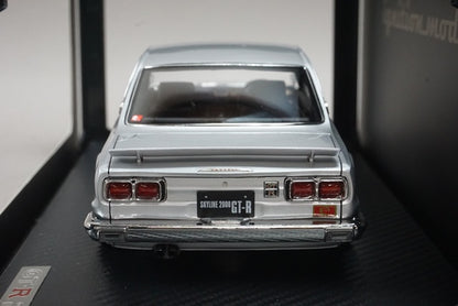 1:18 ignition model IG0743 Nissan Skyline 2000 GT-R (KPGC110) Silver