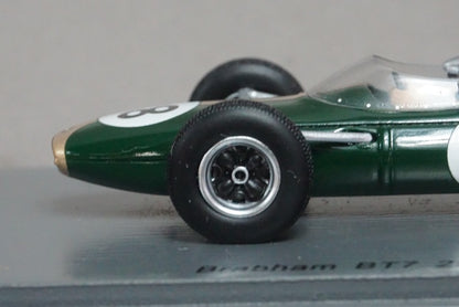 1:43 SPARK S5250 Brabham BT7 Dutch GP 1963 #18 Dan Gurney